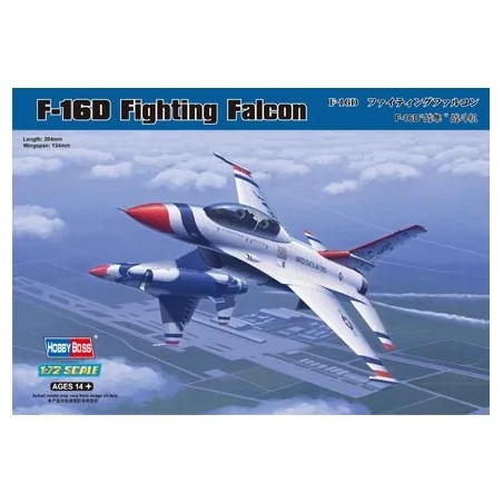 Hobby Boss 80275 F-16D Fighting Falcon Escala:1/72