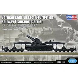German KARL-Gearaet 040/041 on Railway