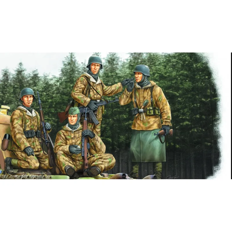 Hobby Boss 84404 German Panzer Grenadiers Vol.1 Escala:1/35