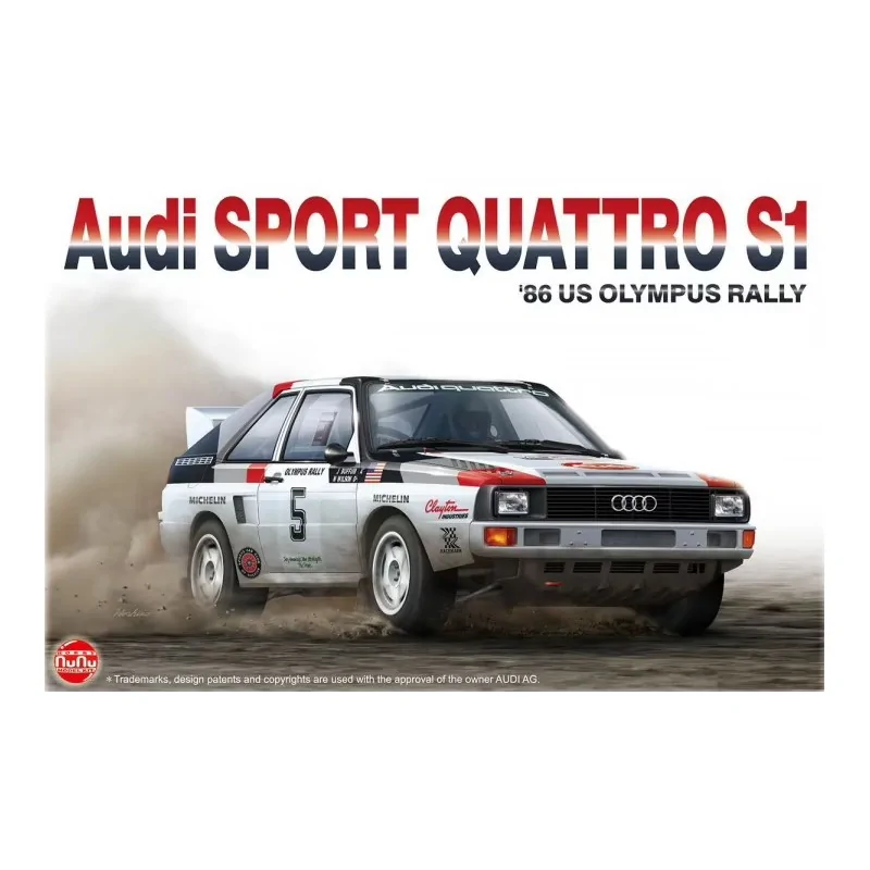 Audi Sport Quattro S1 '86 US Olympus Rally (new tool)