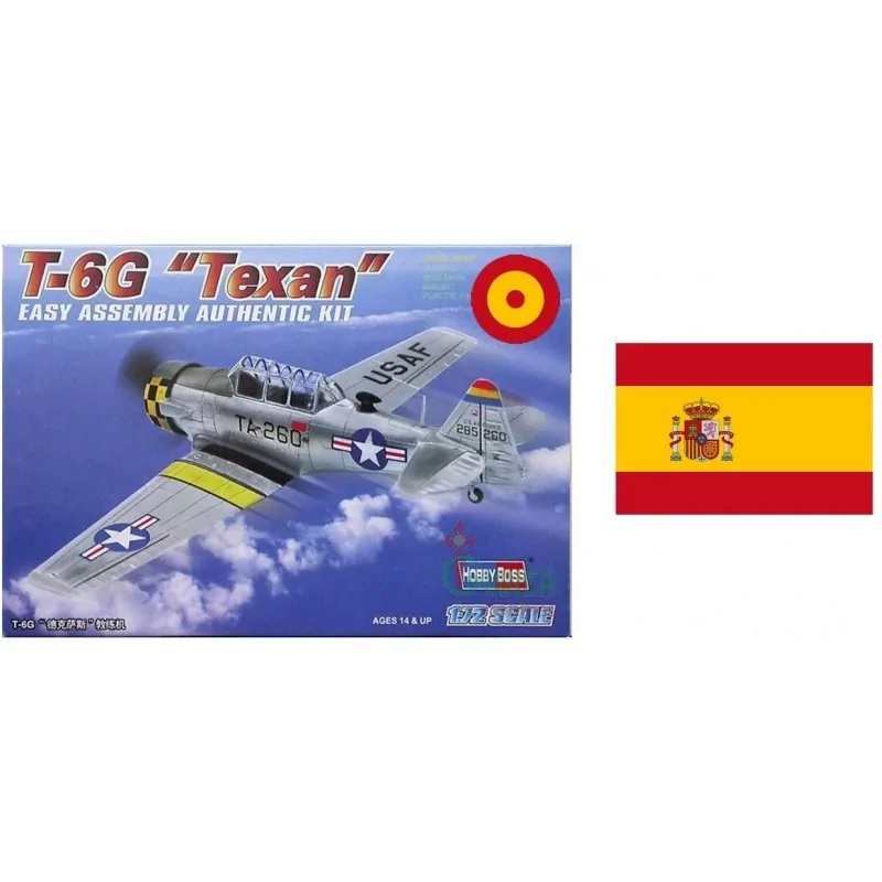T6G Texan Advanced Trainer Aircraft Calcas Españolas