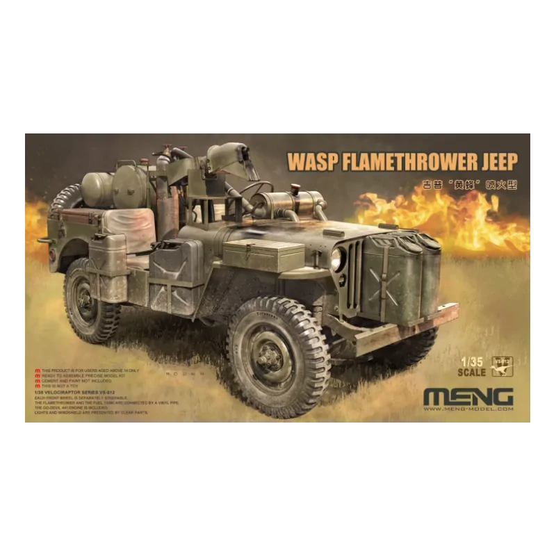 WASP Flamethrower Jeep