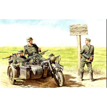 German Motorcyclists 1940-42