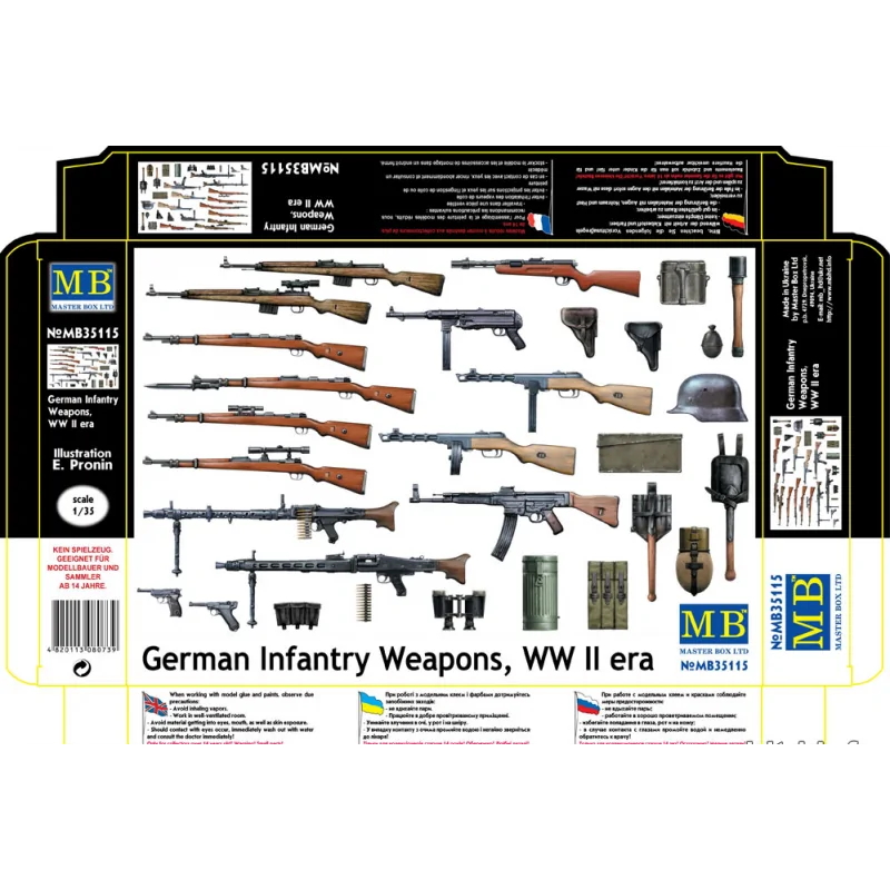 German infantry weapons WWII