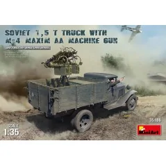 Soviet 1,5t Truck w/M-4 Maxim AA Machine Gun