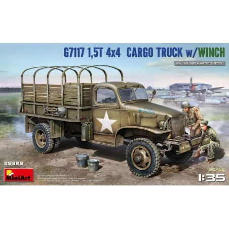 1,5t 4x4 G7117 Cargo Truck w/Winch