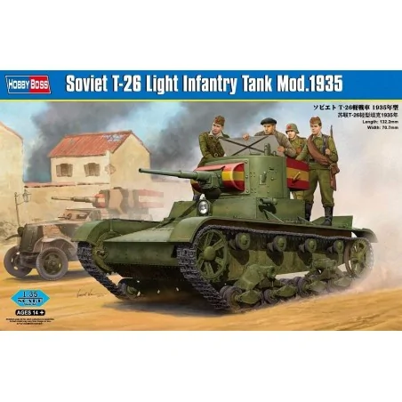 1:35 Soviet T-26 Light Infantry Tank Mod.1935 ESP