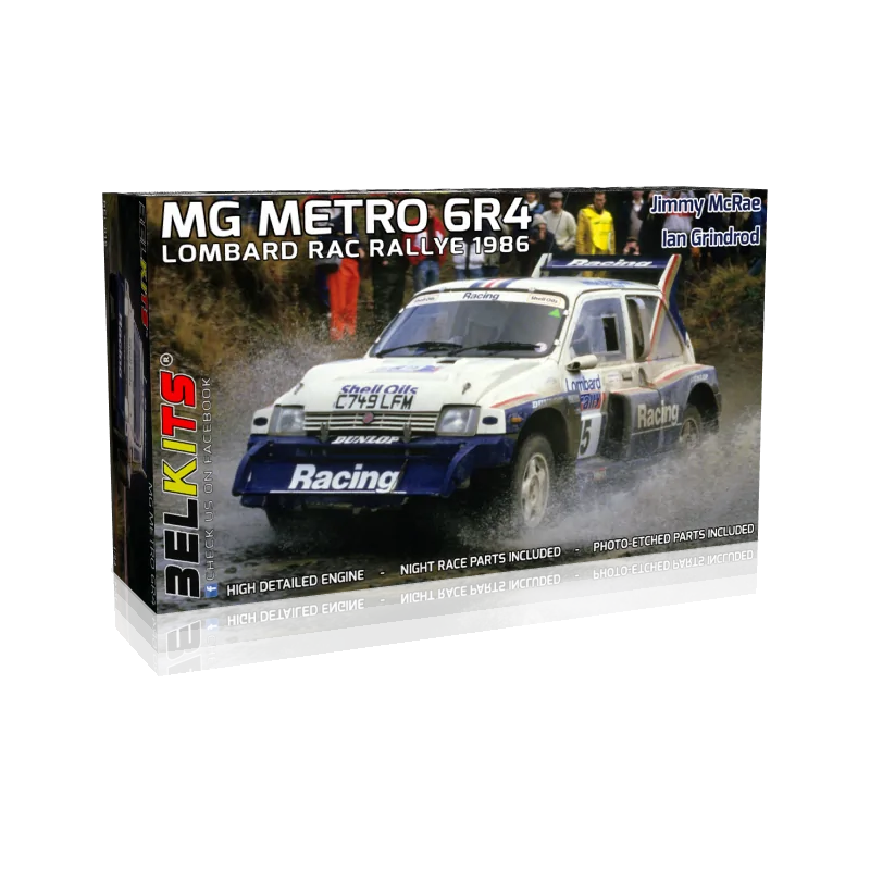 MG METRO 6R4 1986 Lombar RAC rallye 1986