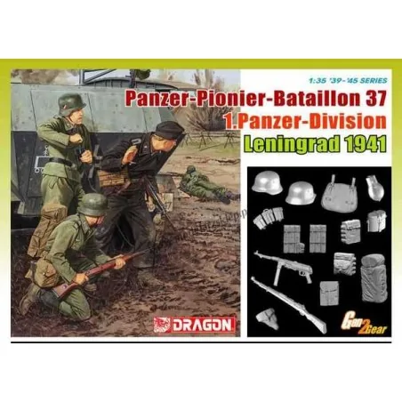 Panzer-Pionier-Bataillon 37, 1.Panzer-Division, Leningrad 1941