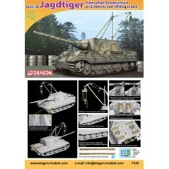 Jagdtiger Henschel Production w/2 Metric Ton Lifting Crane