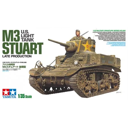 US Light Tank M3 Stuart - Late Production