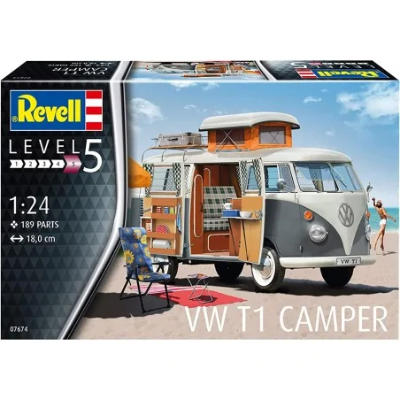 Escala1:24 VW T1 Camper