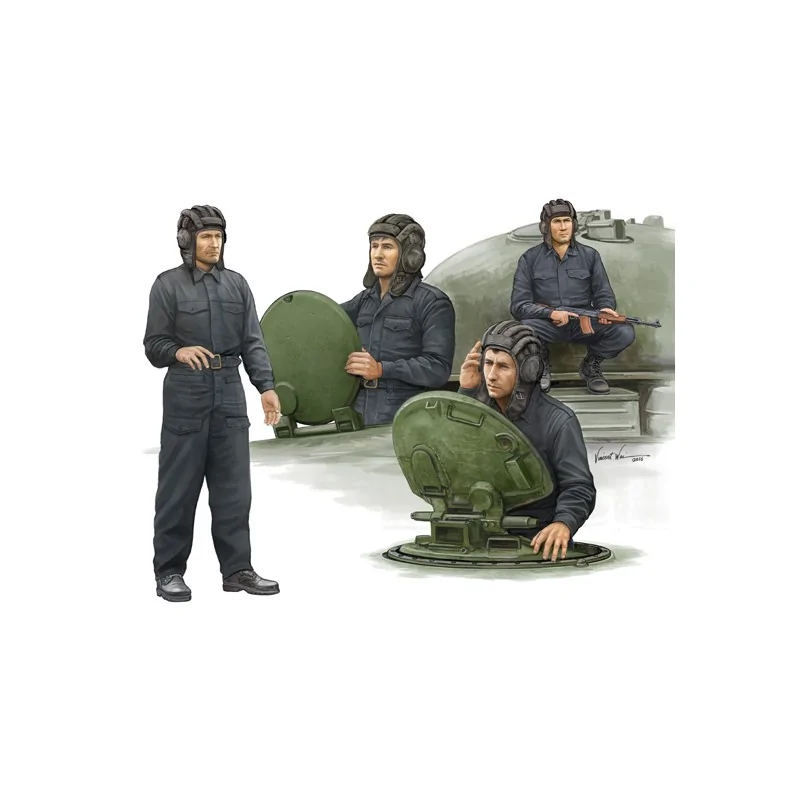 Soviet tank crew