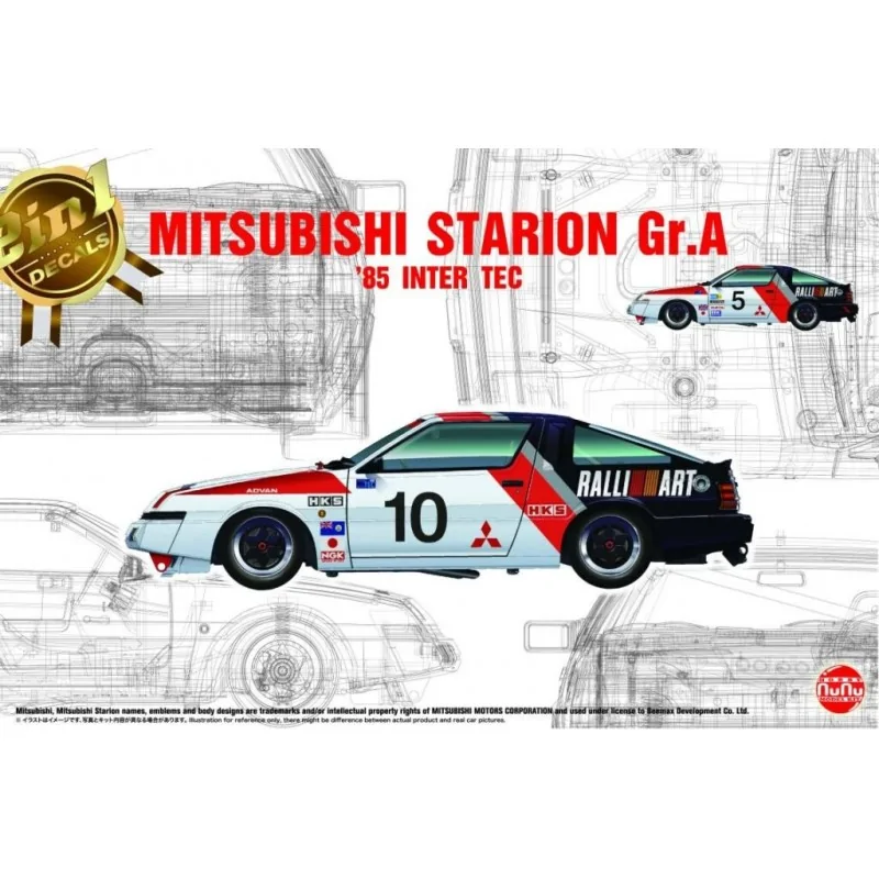 Mitsubishi STARION GR.A 85 INTER TEC