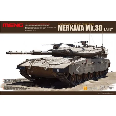 Israel Main Battle Tank MERKAVA Mk.3D Early Version