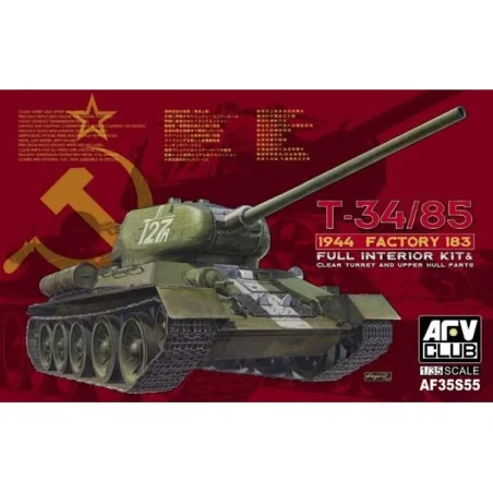 T-34/85 Model 1944 Factory No.183 with transp