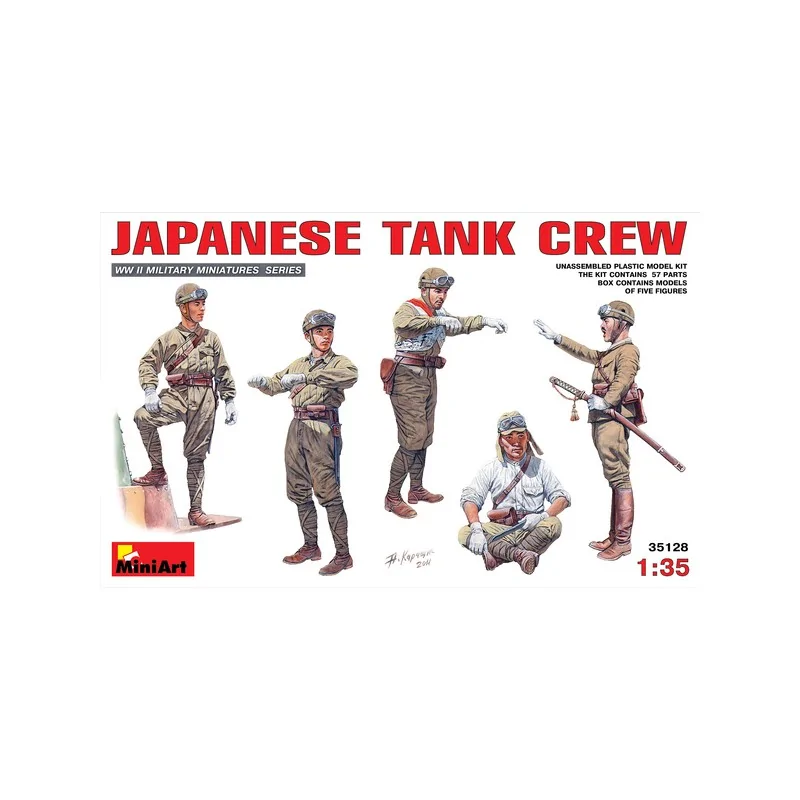 JAPANESE TANK CREW