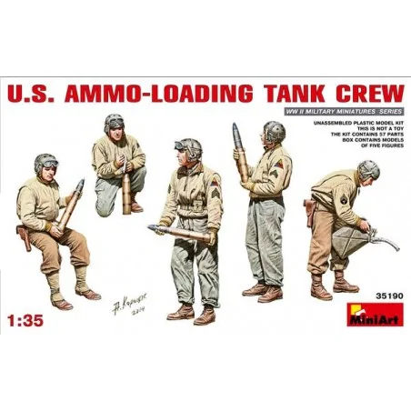 U.S. AMMO-LOADING TANK CREW