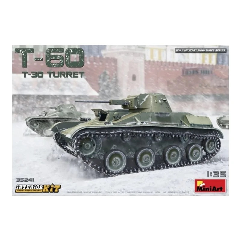 T-60 ( T-30 TURRET) w/interior