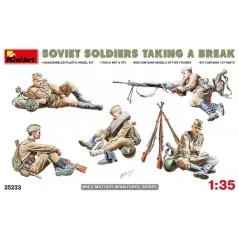 Soviet Soldiers Taking a Break