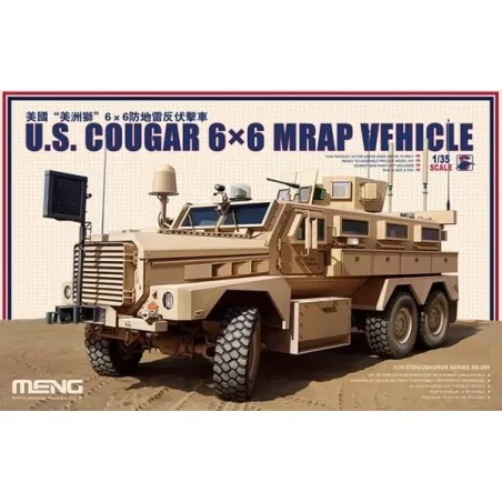 U.S. COUGAR 6x6 MRAP VEHICLE