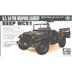 AFV35S15 WC51 3/4T WEAPONS CARRIER ESCALA:1/35