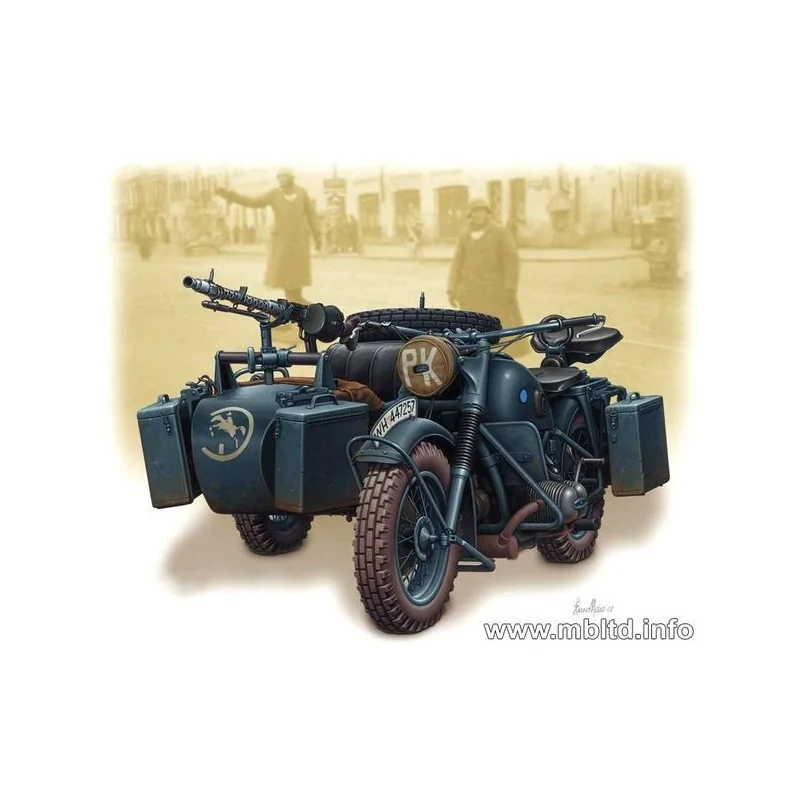 German motorcycle WWII