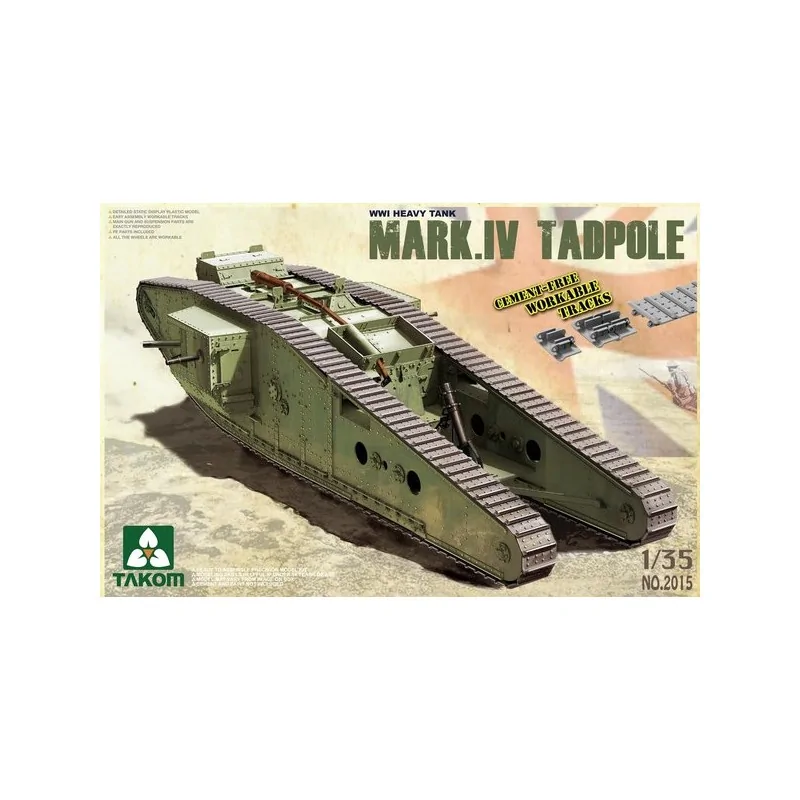 Mark IV Male Tadpole w/Rear mortar Mark.IV