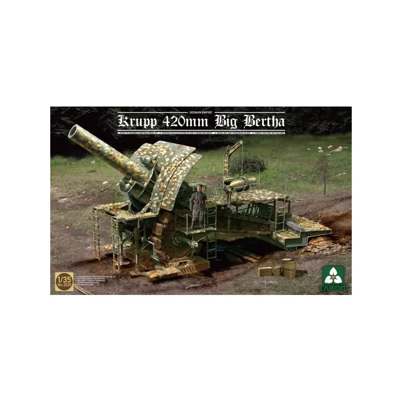 German Empire Krupp 420mm Big Bertha Bertha Siege Ho