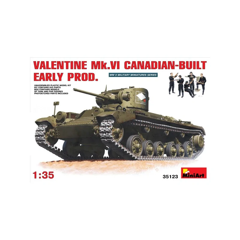 Valentine Mk. VI early production (Canadian Build)