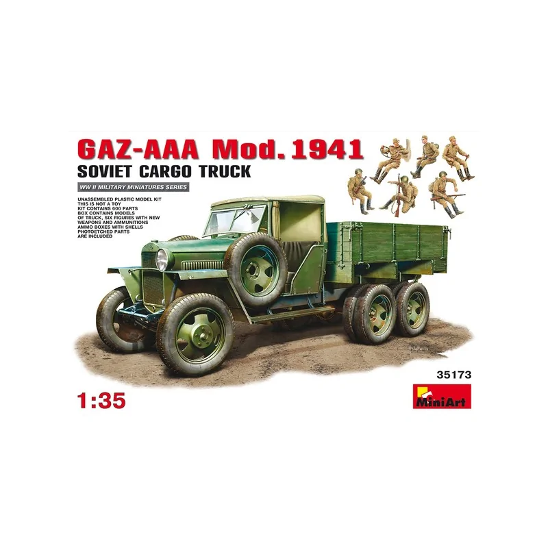 GAZ-AAA Mod. 1941 SOVIET CARGO TRUCK