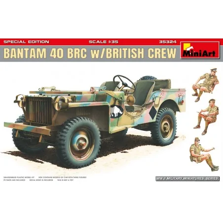 Bantam 40 BRC w/British crew (3 figures included) Special Edition