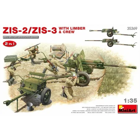 ZIS-2/ZIS-3 with Limber & Crew (2in1)
