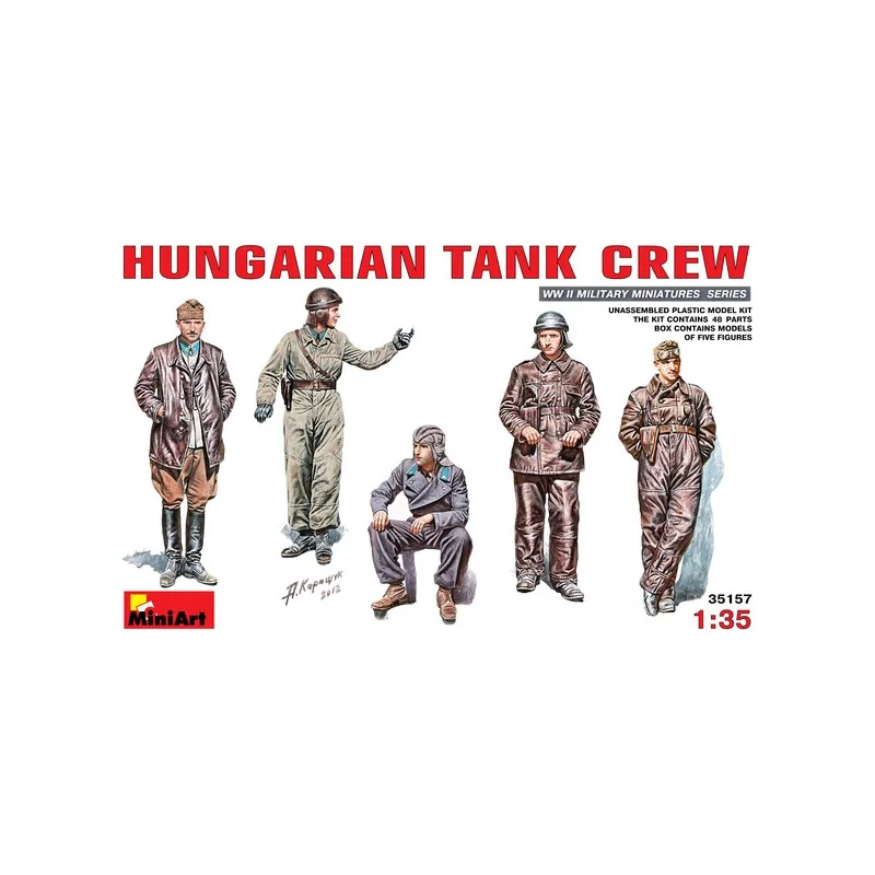 HUNGARIAN TANK CREW
