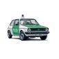 VW Golf Polizei