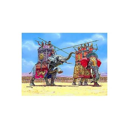 Battle elephants III-I BC