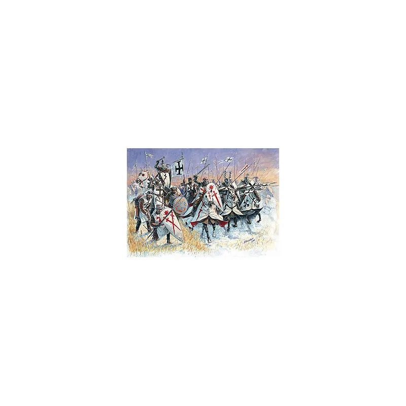 Livonian knights XIII-XIV AD