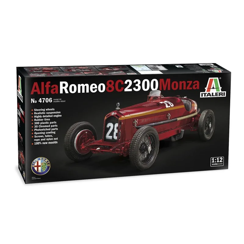 ITALERI 4706 - ALFA ROMEO 8C 2300 Monza - ESCALA 1/12