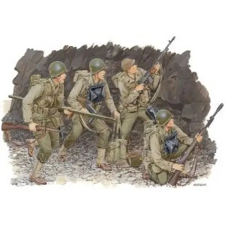 US Rangers, Normandia 1944