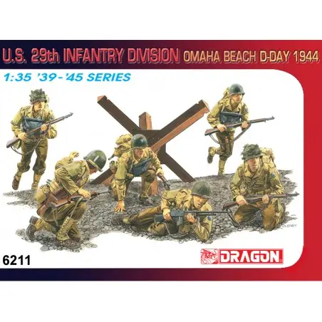 U.S. 29th Infantry Divison Omaha Beach D-Day 1944