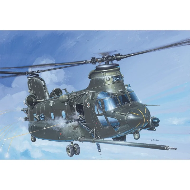 ITALERI 1218 - Helicóptero MH-47E SOA Chinook. ESCALA 1/72