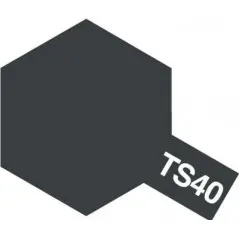 TS-40 Metallic Black Spray Metallic