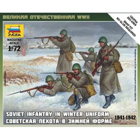 Soviet Infantry (winter uniform, 1941-1942 )