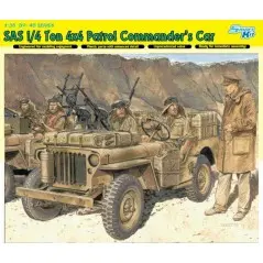 British SAS 1/4 Ton 4x4 Patrol Commander's Car