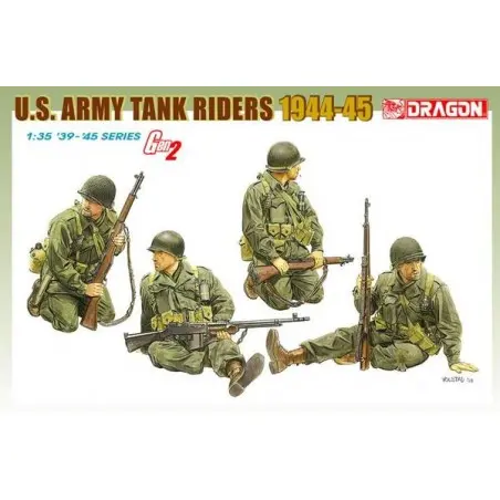 U.S. Army Tank Riders 1944-45