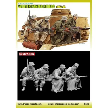 Winter Tank Riders 1943-44